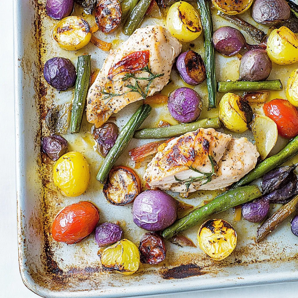 Summer Chicken Sheet Pan Dinner