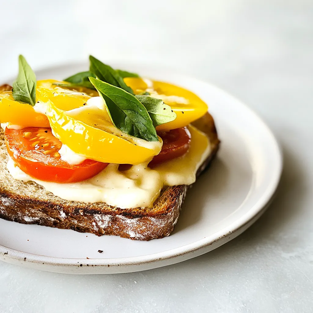 Summer Tomato Sandwich