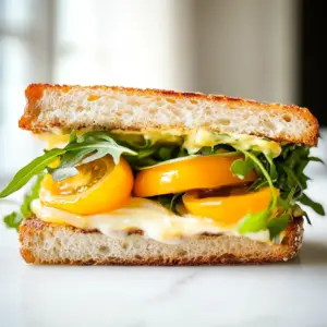 Summer Tomato Sandwich