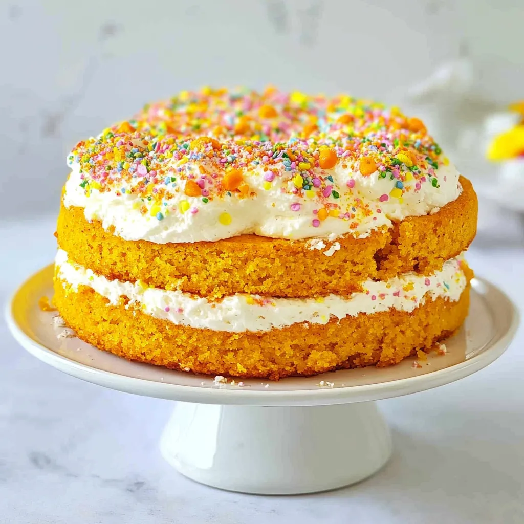 Sweet Potato Baby Cake