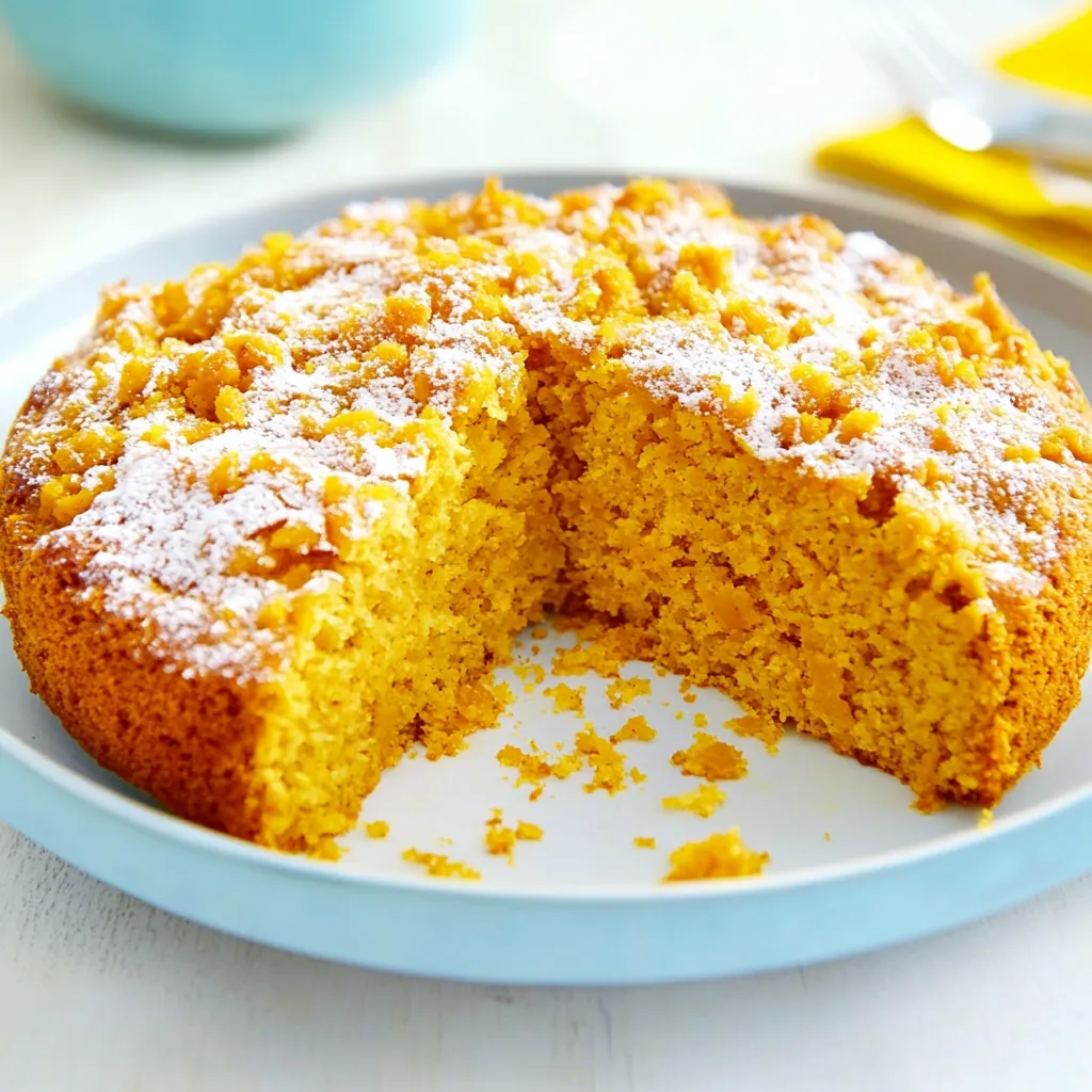 Sweet Potato Baby Cake