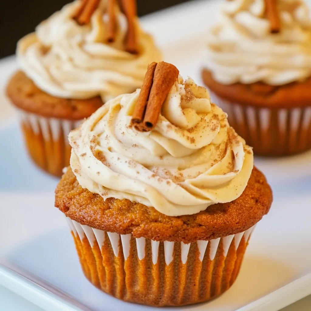 Sweet Potato Cupcakes