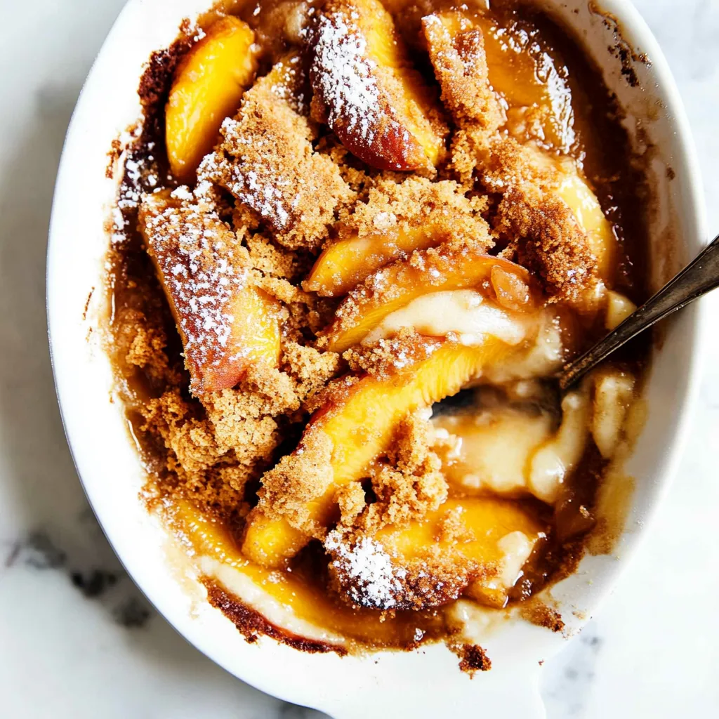 Peach Cobbler
