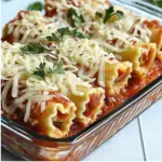 Three Cheese Lasagna Roll Ups