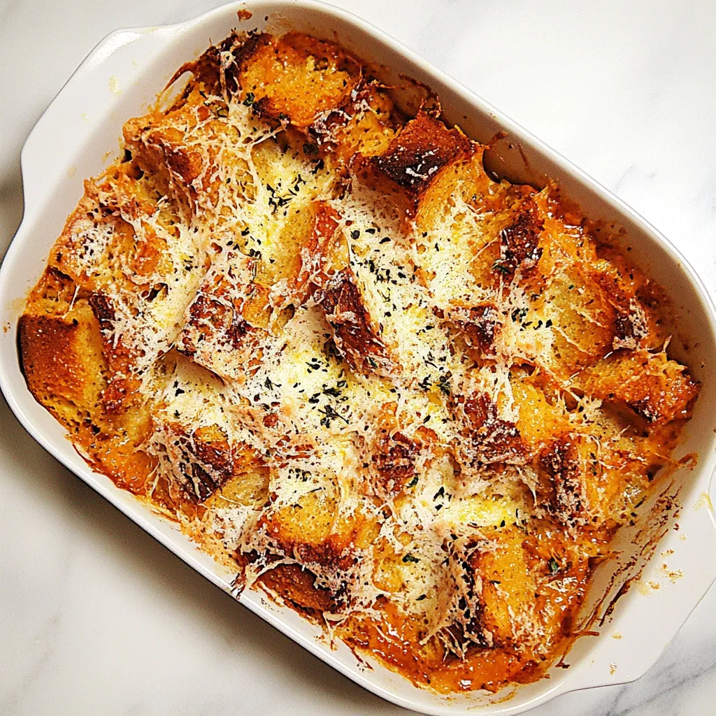 Tomato Bread Pudding