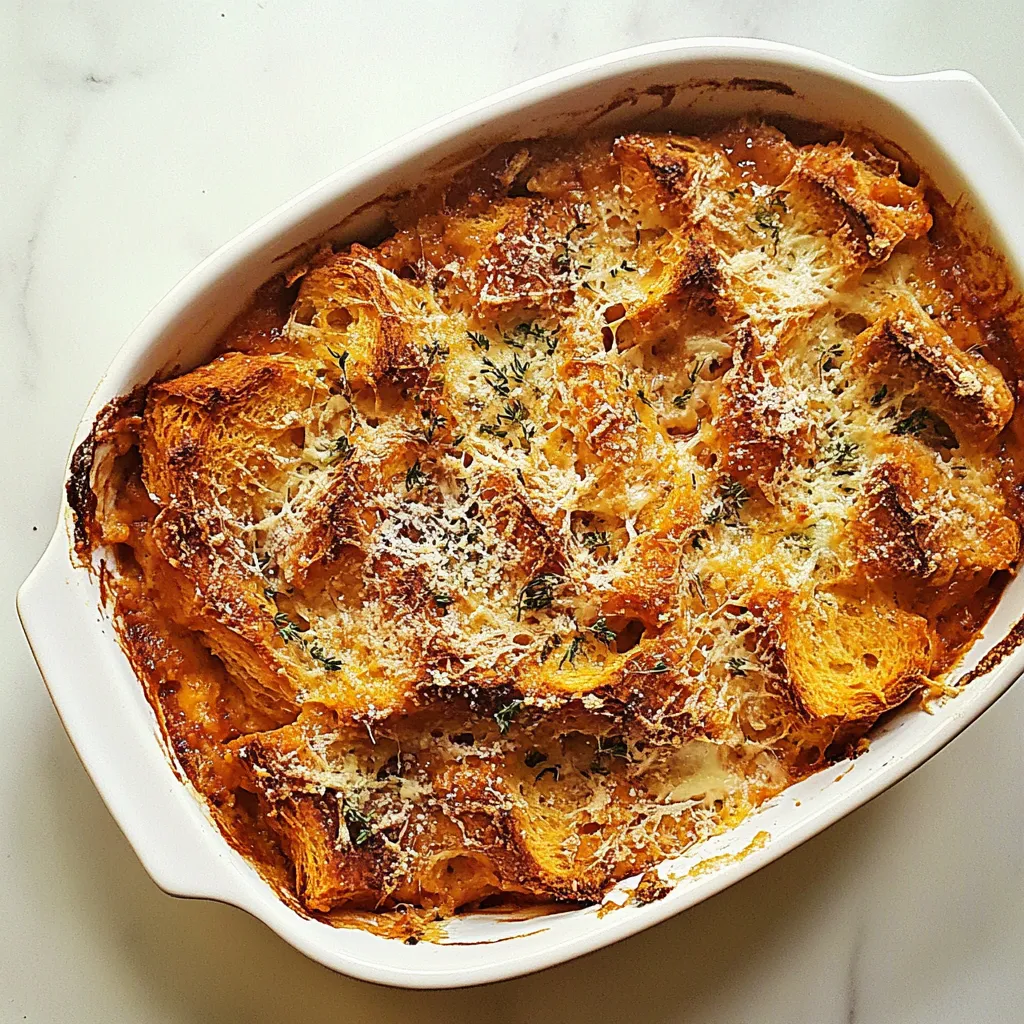 Tomato Bread Pudding