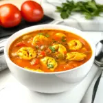 Tomato Tortellini Soup