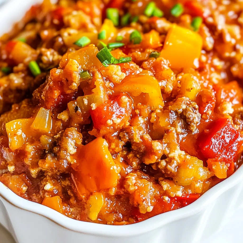 Unstuffed Pepper Casserole