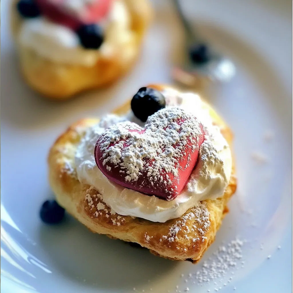 Valentine's Day Cream Puffs