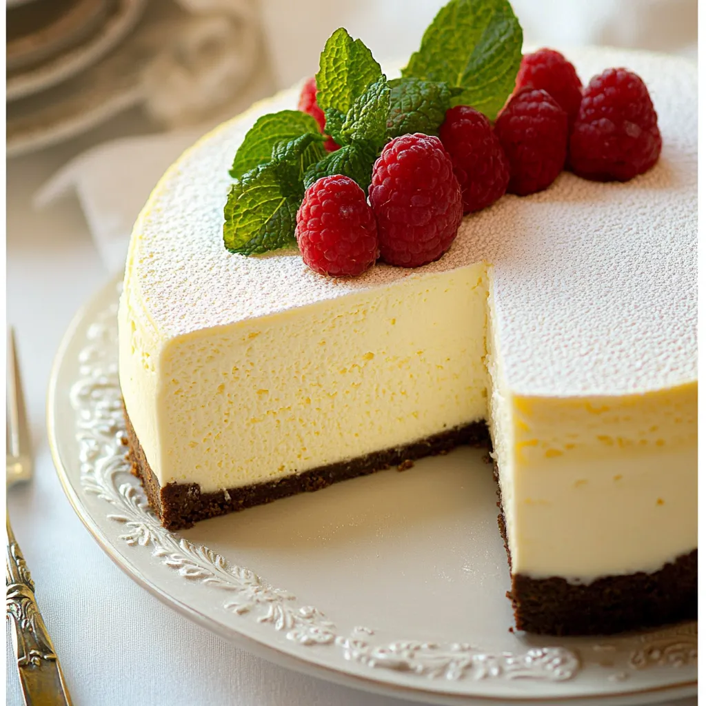 Vanilla Bean Cheesecake