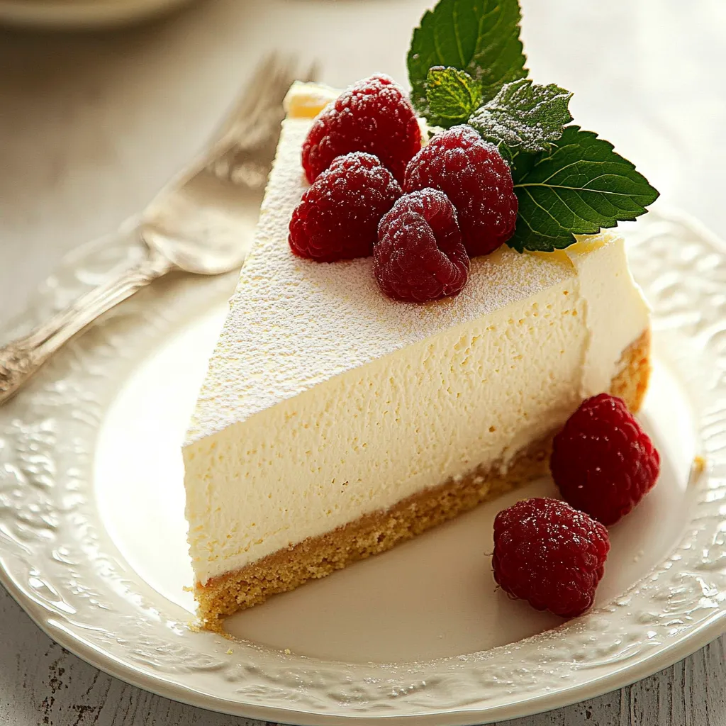 Vanilla Bean Cheesecake