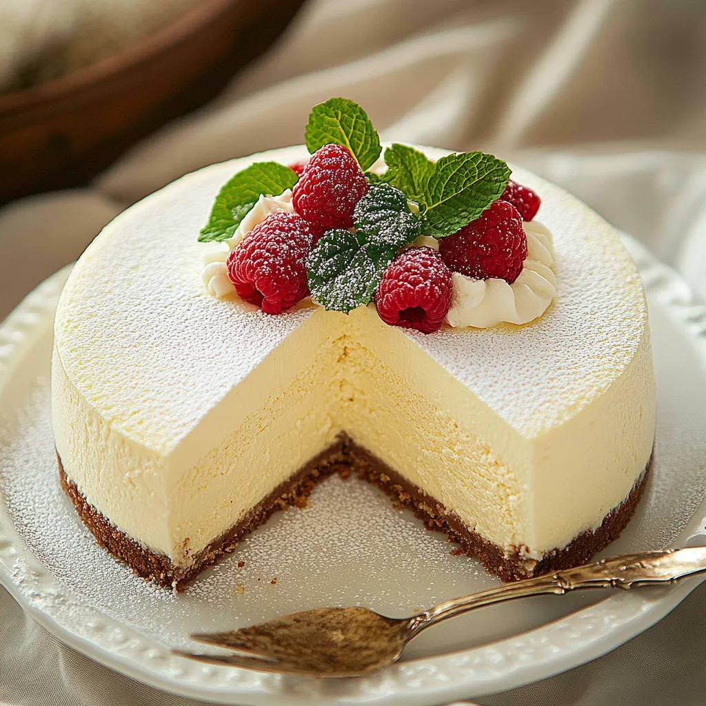 Vanilla Bean Cheesecake