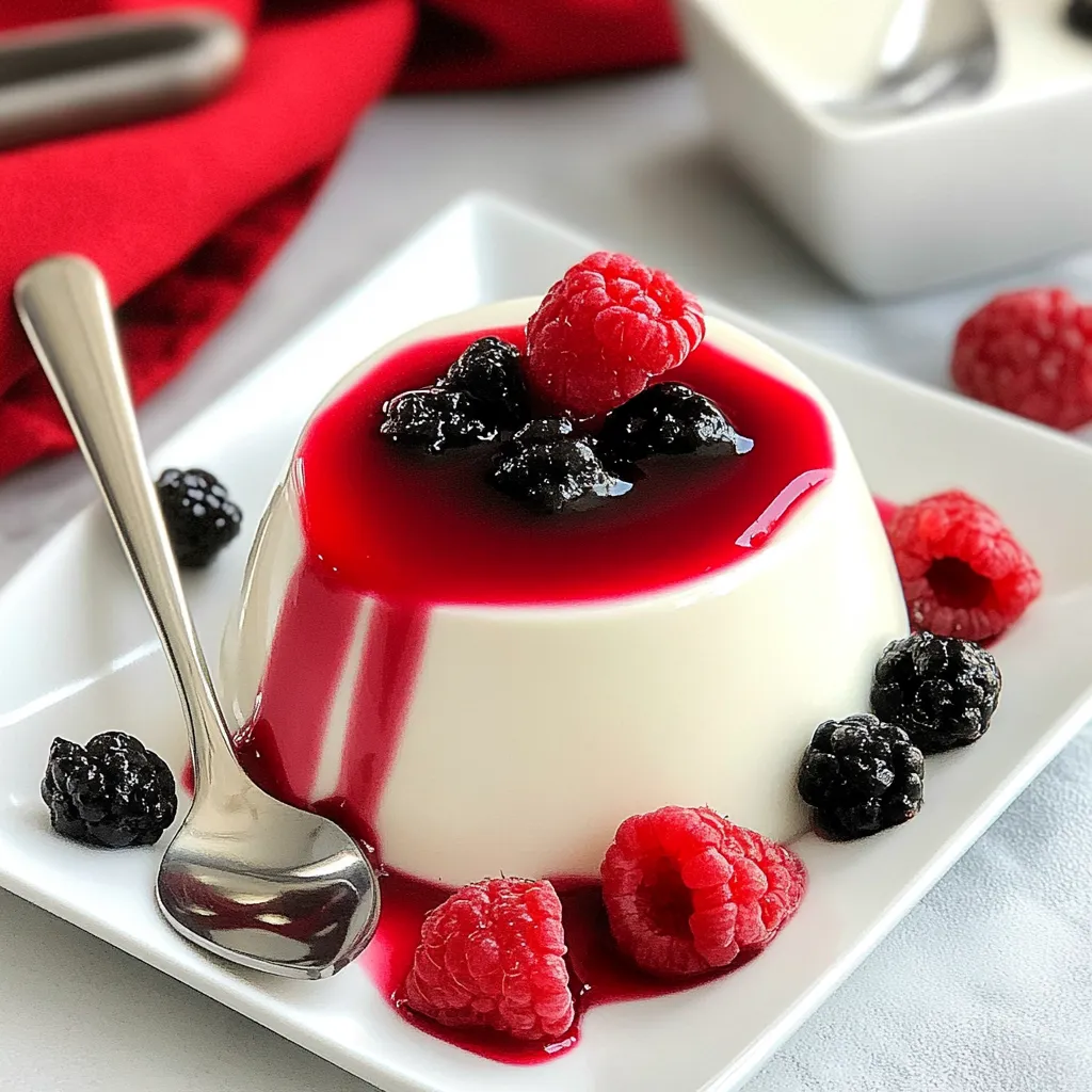 Vanilla Bean Panna Cotta