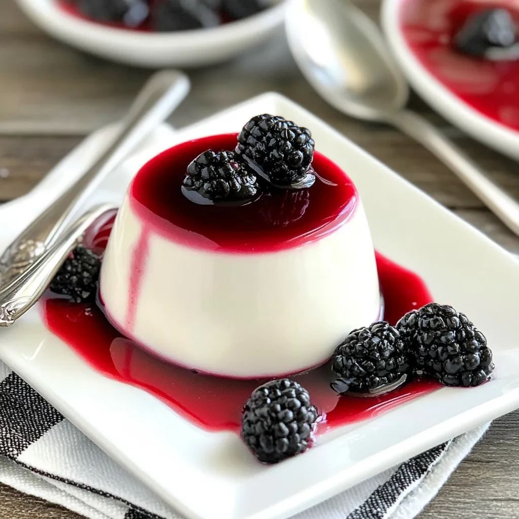 Vanilla Bean Panna Cotta
