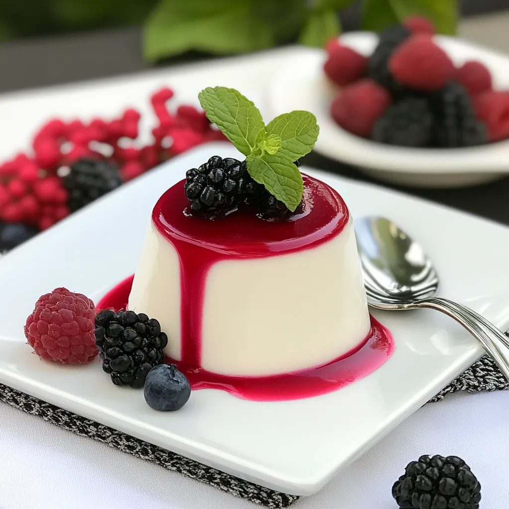 Vanilla Bean Panna Cotta