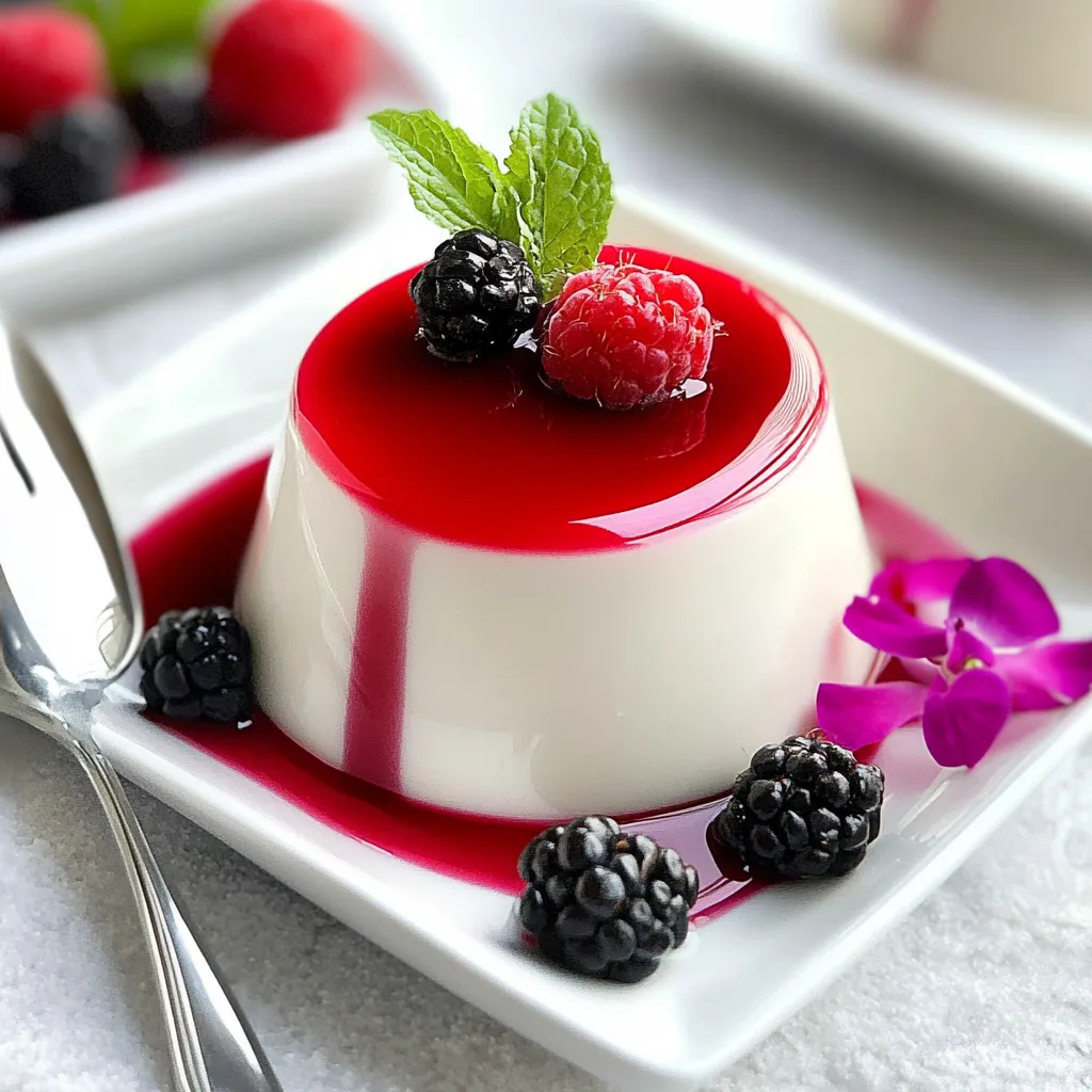 Vanilla Bean Panna Cotta