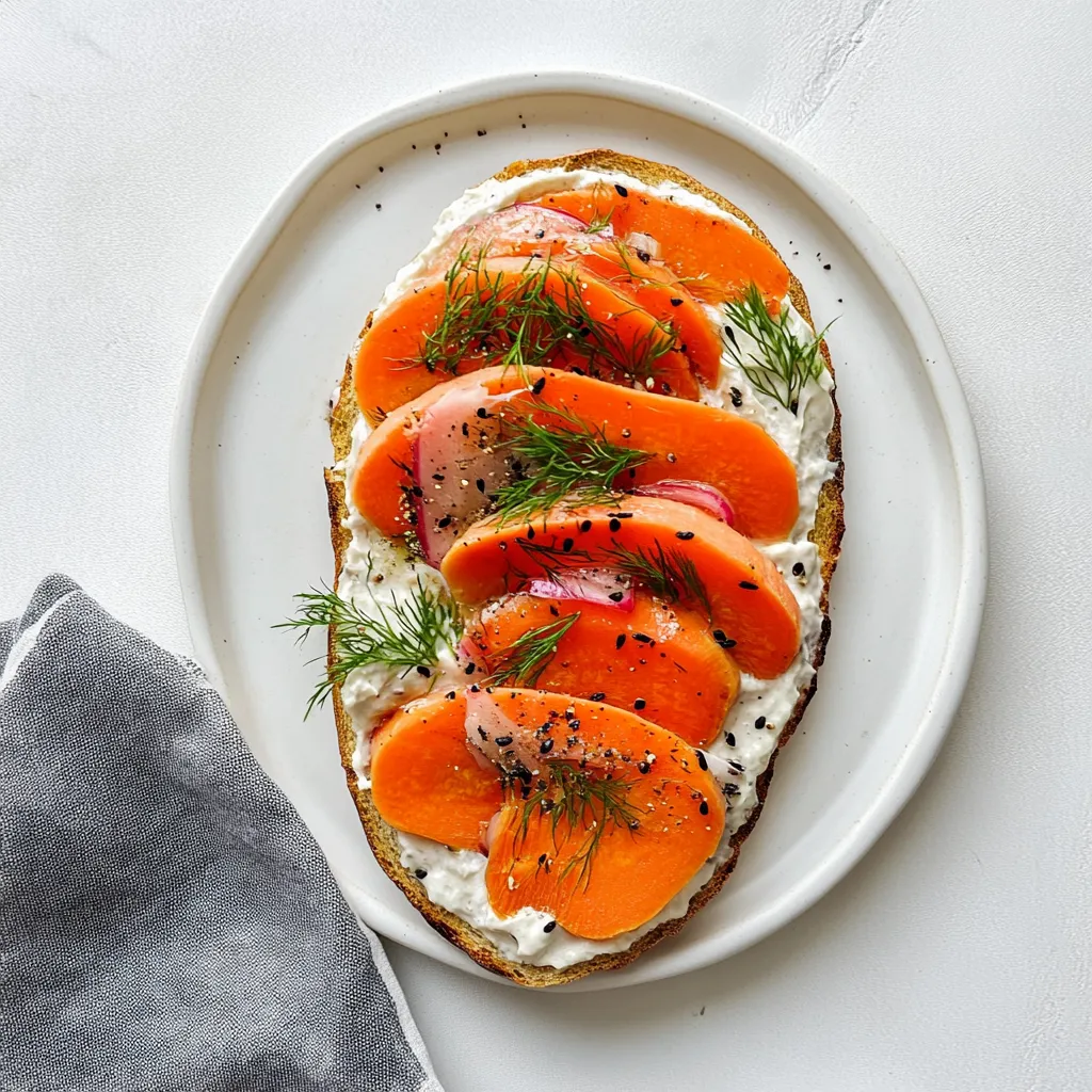 Vegan Carrot Lox