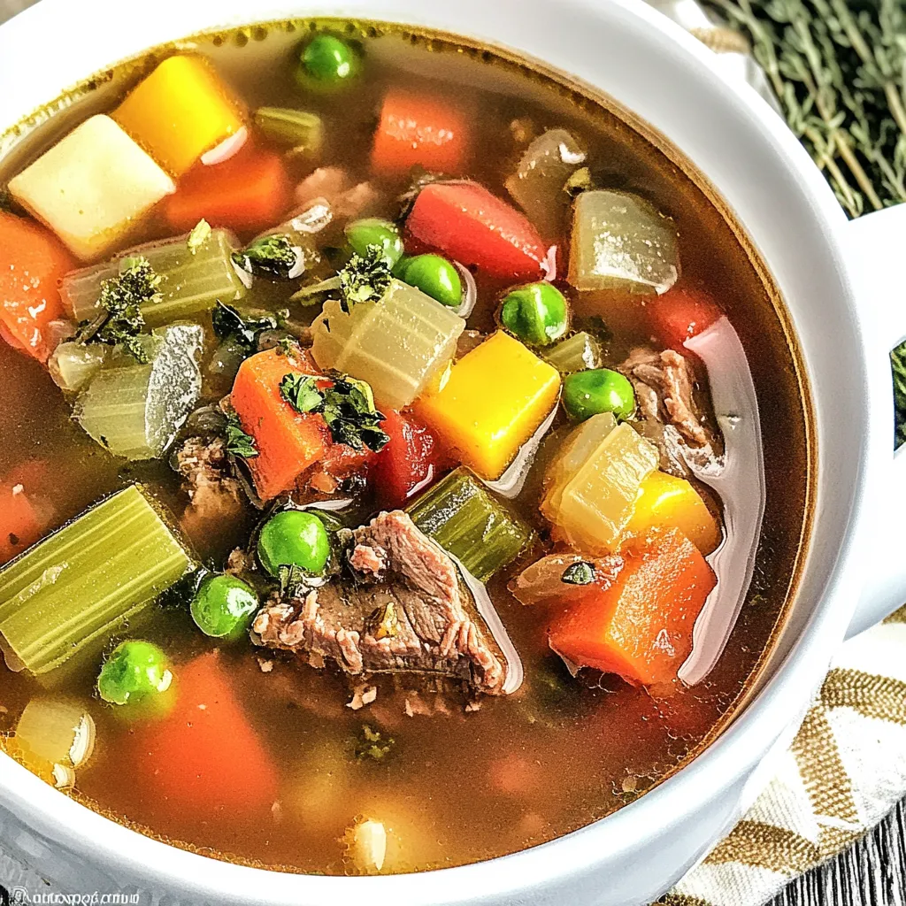 Vegetable Beef Soup