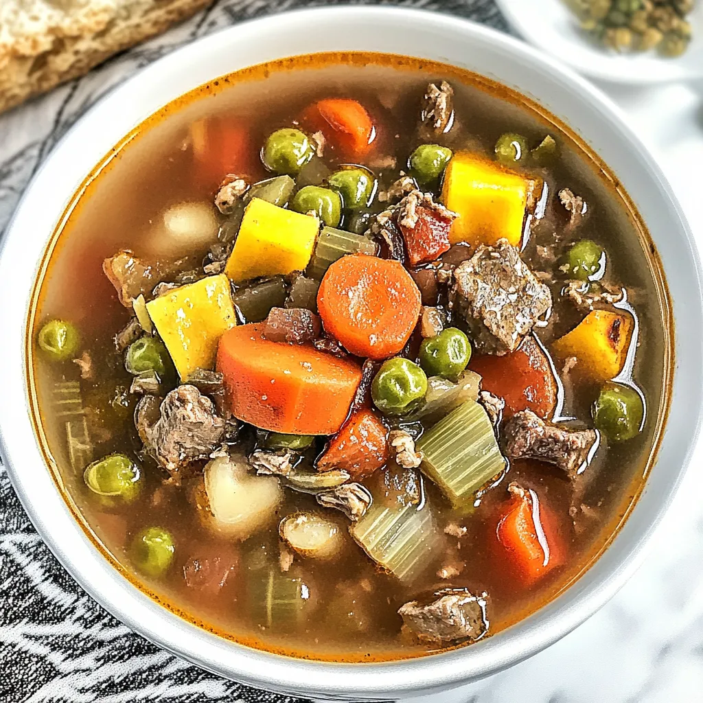 Vegetable Beef Soup