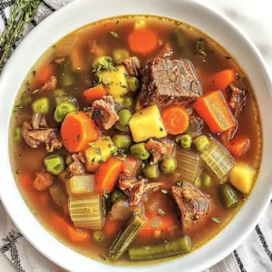 Vegetable Beef Soup