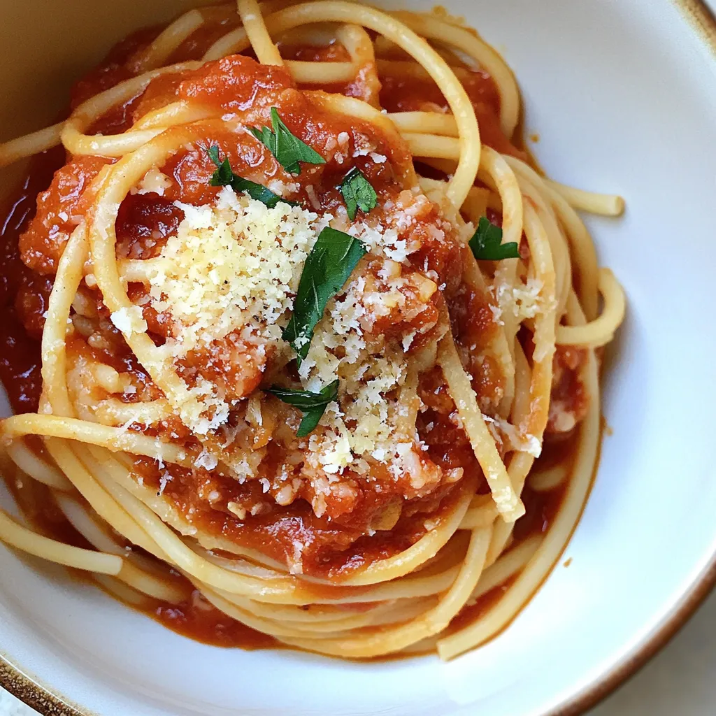 Vegetarian Spaghetti Sauce