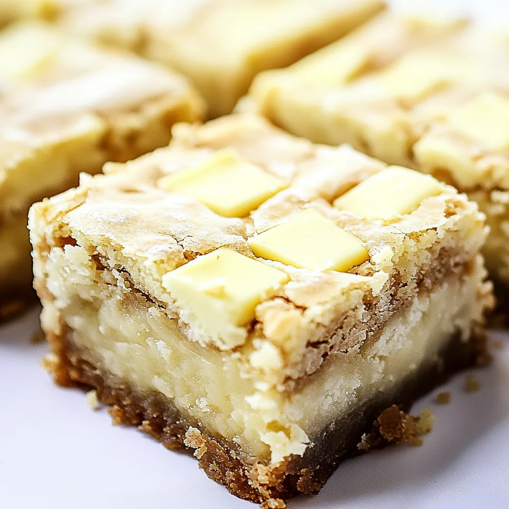 White Chocolate Brownies
