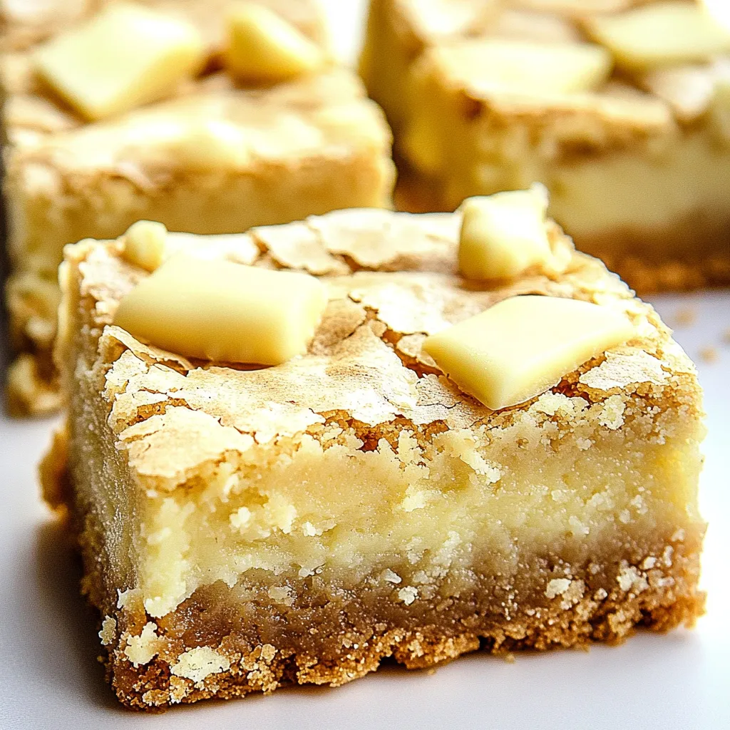 White Chocolate Brownies