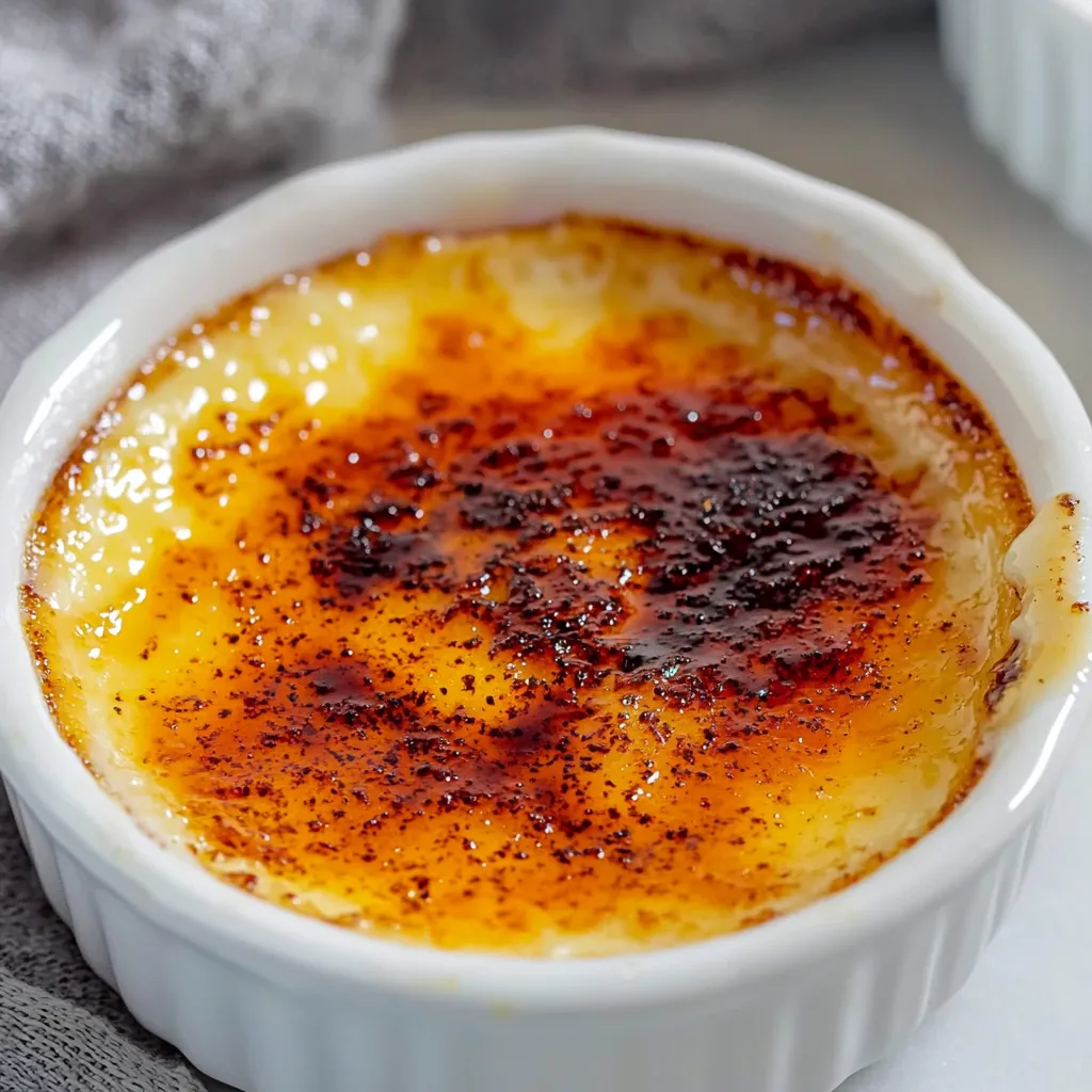 White Chocolate Creme Brulee