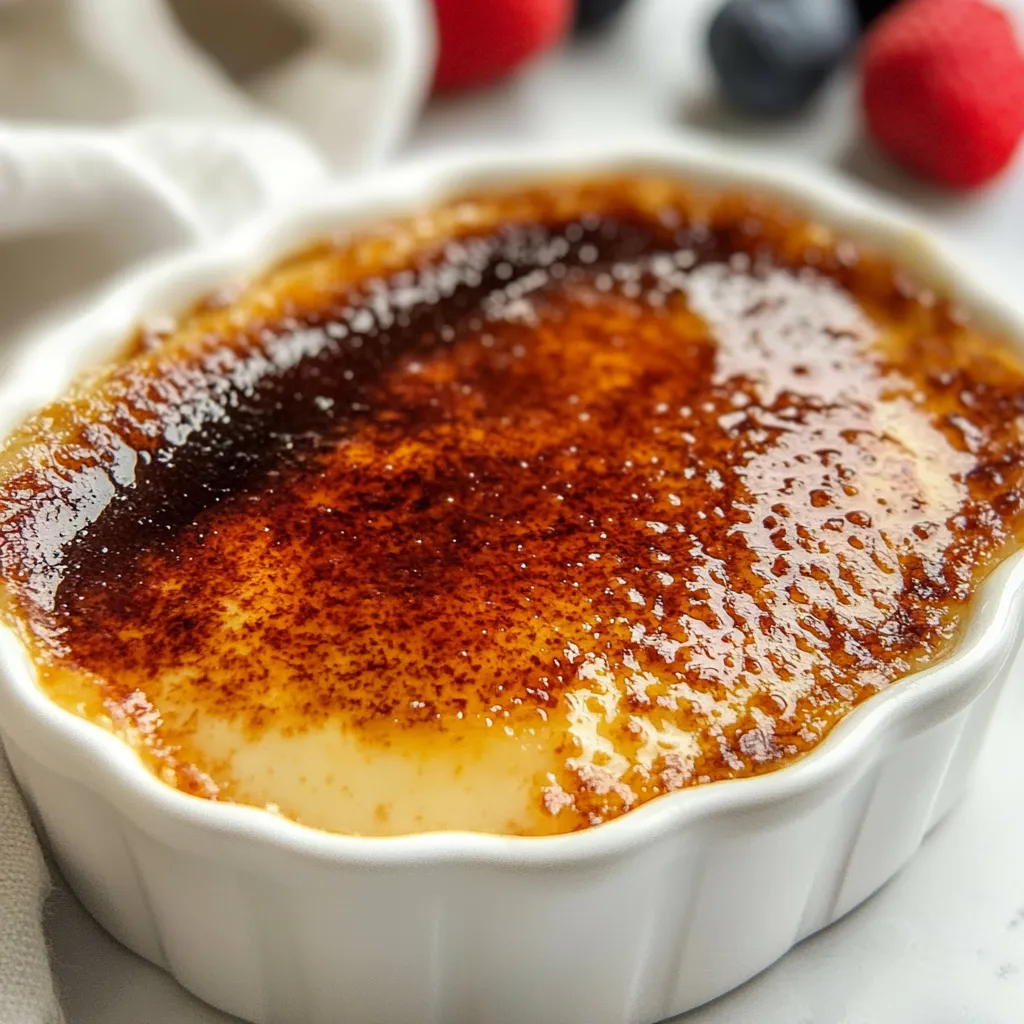White Chocolate Creme Brulee