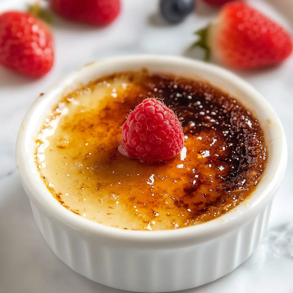 White Chocolate Creme Brulee