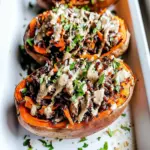 Wild Rice Stuffed Sweet Potatoes